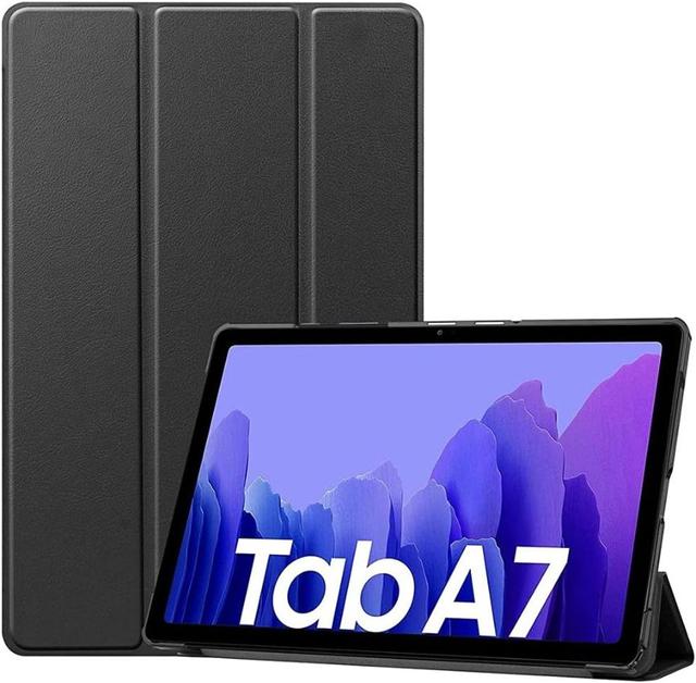 Trifold PU Leather Stand Protective Flip Tablet Case for Galaxy Tab A7 2020 (T500/ T505/ T507) in Black in Brand New condition