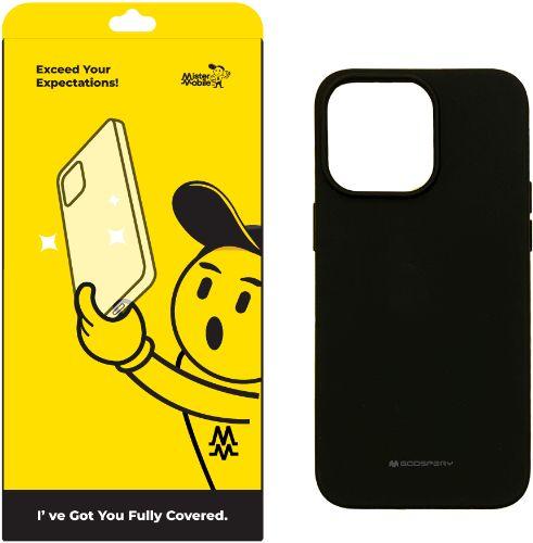 Mister Mobile  Mercury Goospery Jelly Phone Case for Apple iPhone 12 in Matte Black in Brand New condition