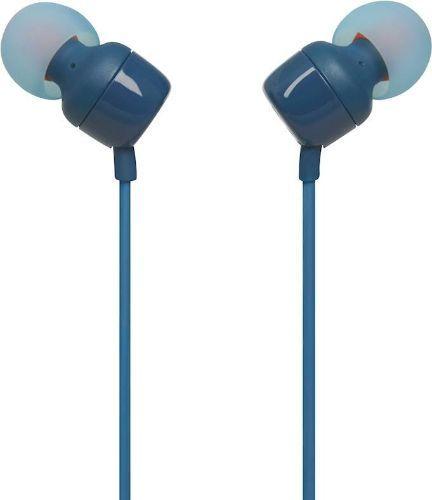 JBL  Tune 110 In-Ear Headphones - Blue - Brand New