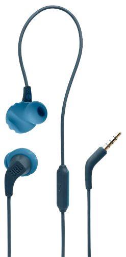 JBL  Endurance Run 2 Wired Earphones - Blue - Brand New