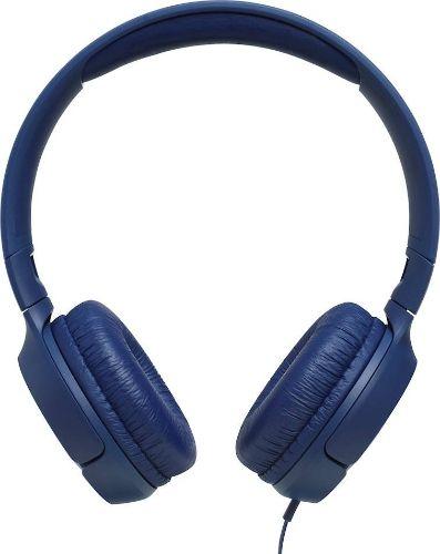 JBL  Tune 500 Wired On-Ear Headphones - Blue - Brand New