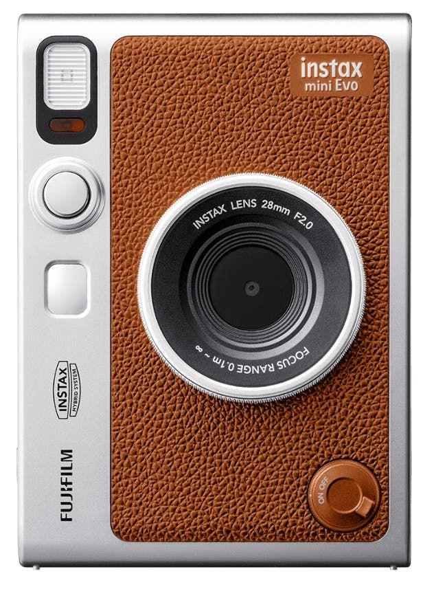 Fujifilm  Instax Mini Evo Instant Camera in Brown in Excellent condition