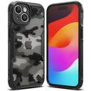 Ringke  Fusion X Design Phone Case for iPhone 15 Plus in Camo Black in Brand New condition