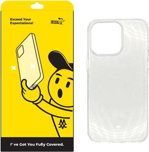 Mister Mobile  Mercury Goospery Jelly Phone Case for Apple iPhone 13 Pro Max - Clear - Brand New
