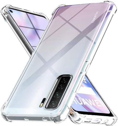 Shockproof Transparent Phone Case for Huawei Nova 7 SE - Clear - Brand New
