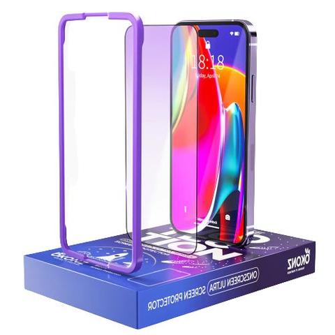 Okonz  Tempered Glass Screen Protector for iPhone 14 Pro Max - Corning Anti-Blue - Brand New