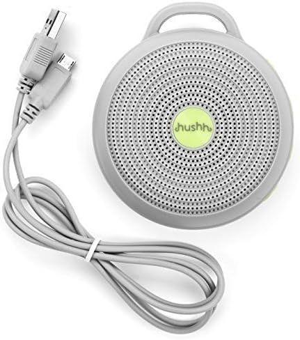 Marpac  Yogasleep Hushh Portable White Noise Machine For Baby - Grey - Brand New