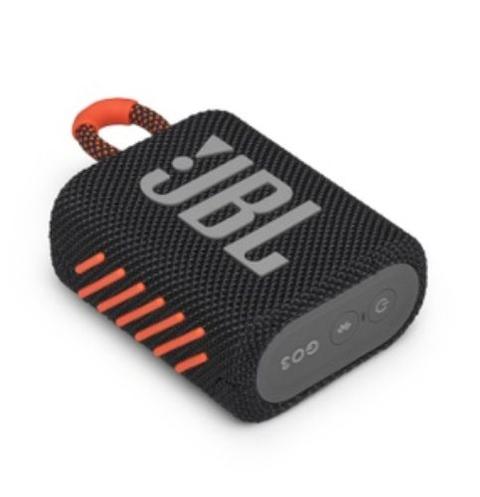 JBL  Go 3 Portable Speaker - Orange Black - Brand New