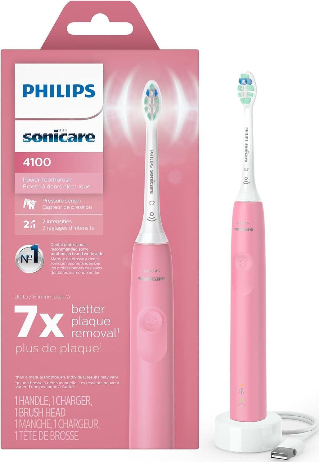 Philips  Sonicare 4100 Power Toothbrush - Pink - Brand New