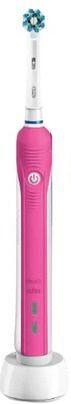 Oral-B  Pro 500 Cross Action Electric Rechargeable Toothbrush - Pink - Brand New