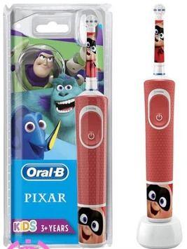 Oral-B  Kids Electric Rechargeable Toothbrush - Disney Pixar Red - Brand New