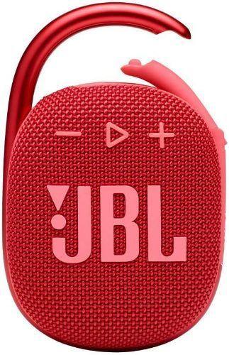JBL  Clip 4 Ultra-Portable Waterproof Speaker - Red - Brand New
