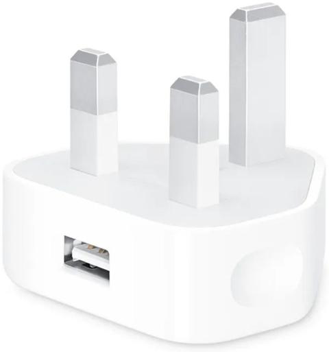 Apple  5W USB Power Adapter (OEM Grade A) - White - Brand New