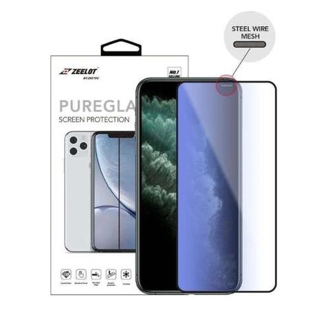 Zeelot  PureGlass 2.5D Steel Wire Tempered Glass Screen Protector for iPhone 11 Pro Max - Anti Blue Ray - Brand New