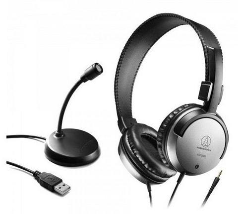 Audio-Technica  Microphone & Headphone (Bundle) ATGM1-USB PACK - Black - Brand New