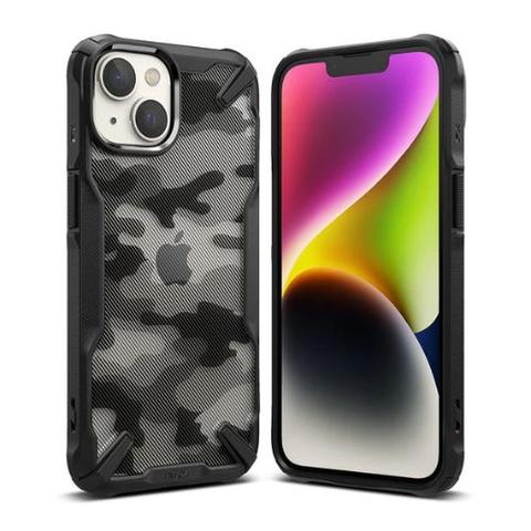 Ringke  Fusion X Phone Case for iPhone 14 Plus - Black Camo - Brand New