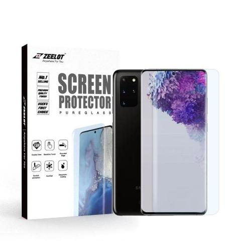 Zeelot  PureGlass 3D Loca Tempered Glass Screen Protector for Galaxy S20+ - Clear - Brand New