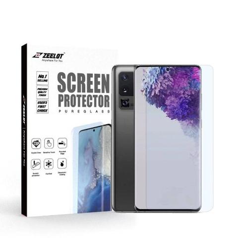 Zeelot  PureGlass 3D Loca Tempered Glass Screen Protector for Galaxy S20 Ultra - Clear - Brand New