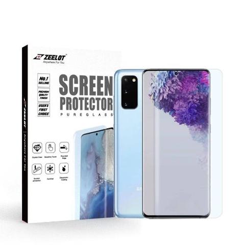 Zeelot  PureGlass 3D Loca Tempered Glass Screen Protector for Galaxy S20 - Clear - Brand New