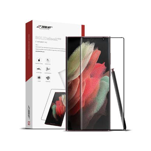 Zeelot  SolidSleek Nanometre Film Screen Protector + Easy Alignment Kit for Galaxy S22 Ultra in Clear in Brand New condition