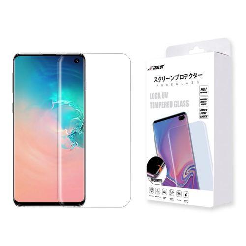 Zeelot  PureGlass 3D Loca Tempered Glass Screen Protector for Galaxy S10 in Clear in Brand New condition