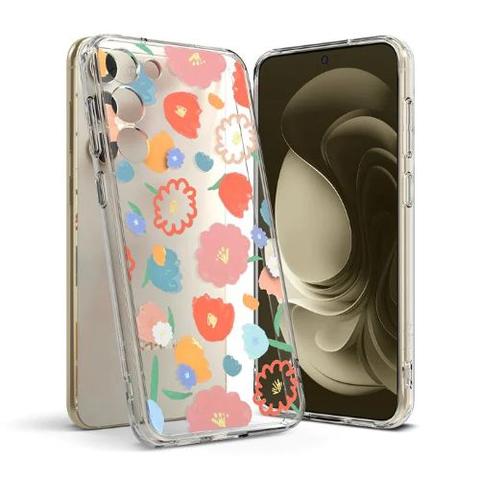 Ringke  Fusion Design Phone Case for Galaxy S23+ - Floral - Brand New