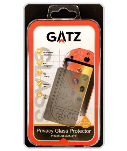 Gatz  Premium Quality Privacy Tempered Glass Protector for PS Vita 2006 Series - Default - Brand New