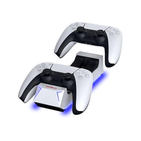Nyko  Charge Base for PS5 Dualsense Wireless Controller - White - Brand New
