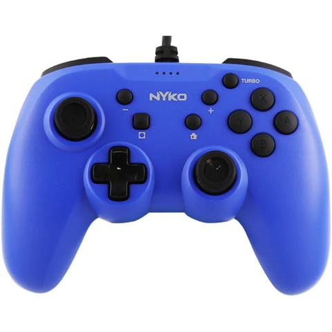 Nyko  Prime Controller for Nintendo Switch (Wired) - Blue - Brand New