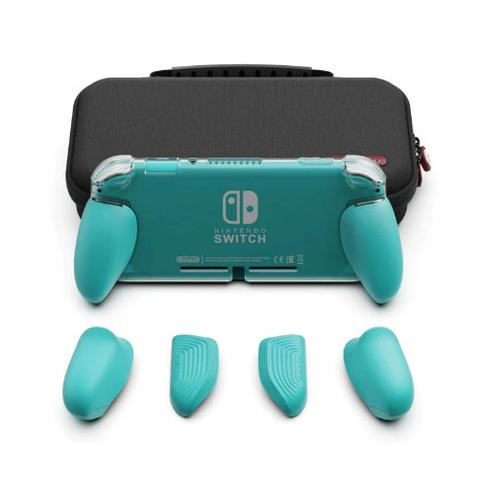 Skull & Co.  Gripcase Lite Bundle For Nintendo Switch Lite - Turquoise - Brand New