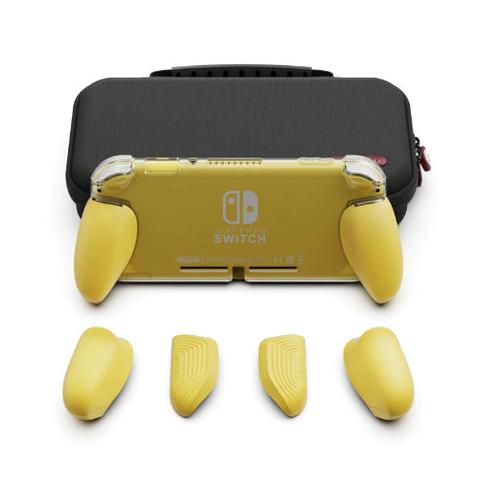 Skull & Co.  Gripcase Lite Bundle For Nintendo Switch Lite - Yellow - Brand New