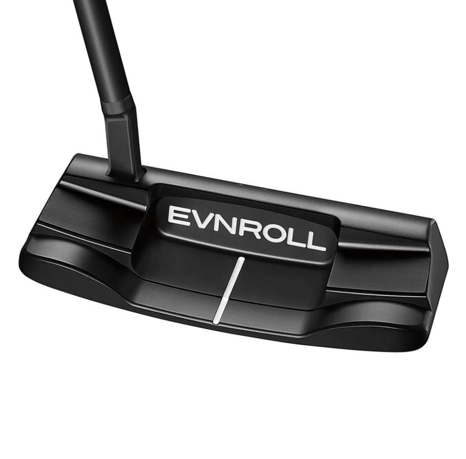 Evnroll ER2v1 Short Slant MidBlade Black TourTac Putter - Golf Club