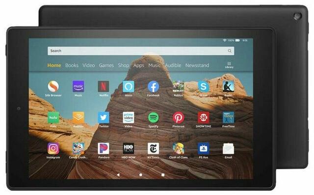 Amazon Fire HD 10 Tablet (2019) in Black in Brand New condition