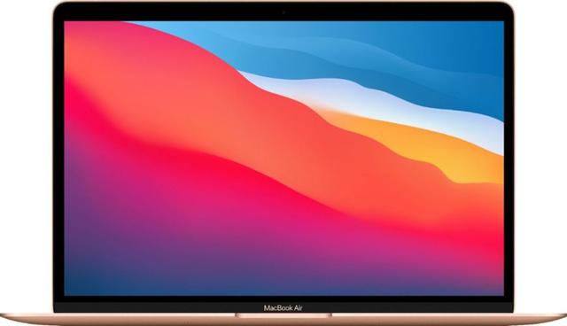MacBook Air 2020 Apple M1 Chip: 8-Core CPU/7-Core GPU in Gold in Excellent condition