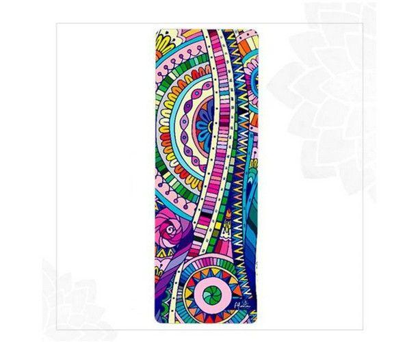 Refurbished BALI BEACH TOWEL unisex Eco-friendly beach gym camping towel sand free galaxy art made from recycled plastic bottles - Reebelo Singapore