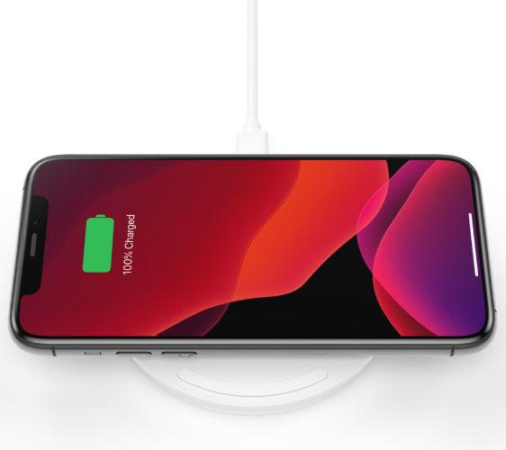 Refurbished Belkin BOOST↑CHARGE™ 15W Wireless Charging Pad (Wall Charger Not Included) - Reebelo Singapore
