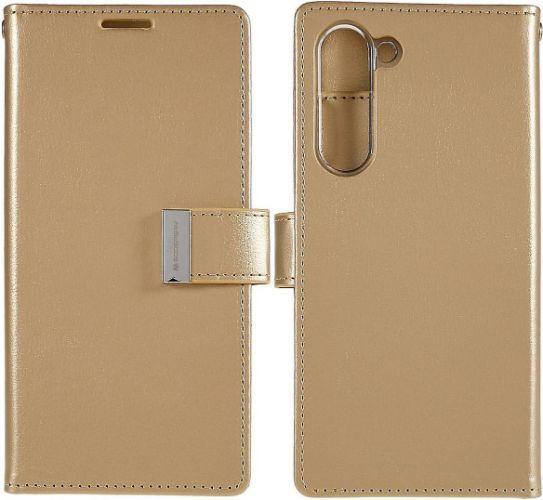 Refurbished Goospery Rich Diary Wallet Phone Case for Samsung Galaxy S23+ - Reebelo Singapore