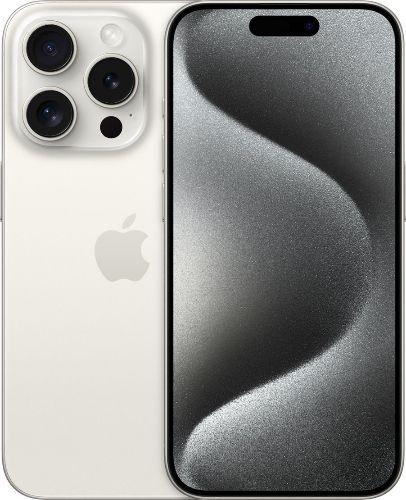 iPhone 15 Pro 128GB in White Titanium in Pristine condition
