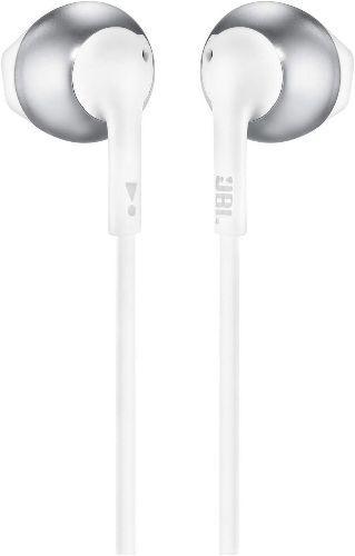 JBL Tune 205 Wired Earphones in Chrome in Brand New condition