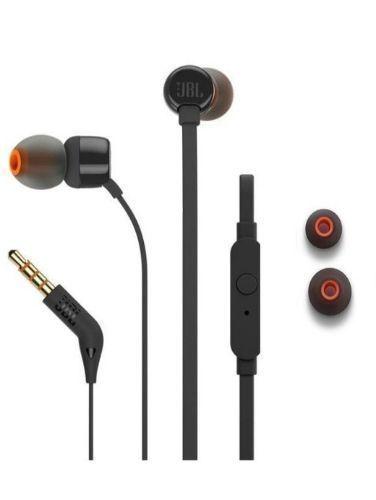 JBL Tune 210 Wired Earphones in Black in Brand New condition