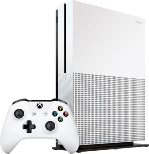 Microsoft Xbox One S Gaming Console (Disc Edition) 1TB in Robot White in Excellent condition