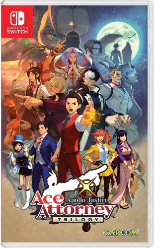 Nintendo  Switch Apollo Justice: Ace Attorney Trilogy - Red - Brand New