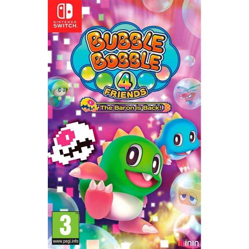 Nintendo  Switch Bubble Bobble 4 Friends: The Baron is Back! - Default - Brand New