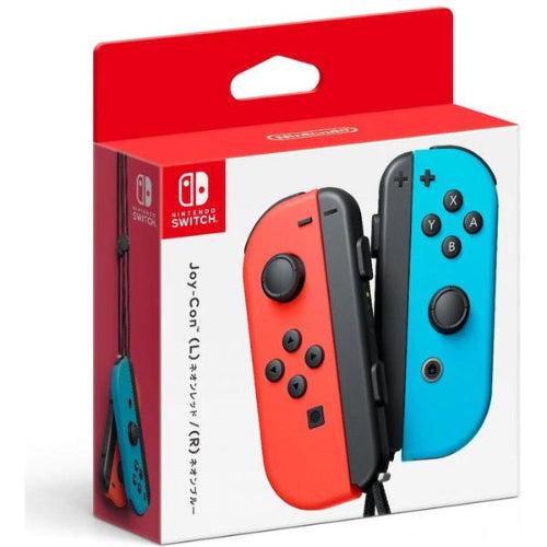 Nintendo Switch Official Joy-Con Controllers (Neon Blue/Red) | 90 Days In House Warranty - Default - Brand New