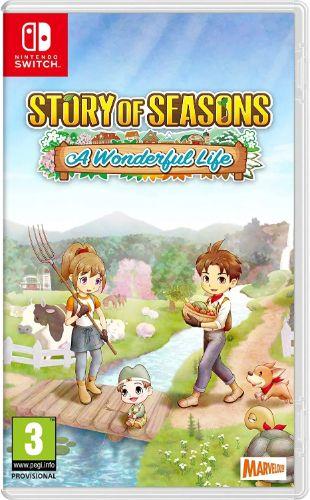 Nintendo  Switch Story of Seasons: A Wonderful Life (Europe) - Green - Brand New