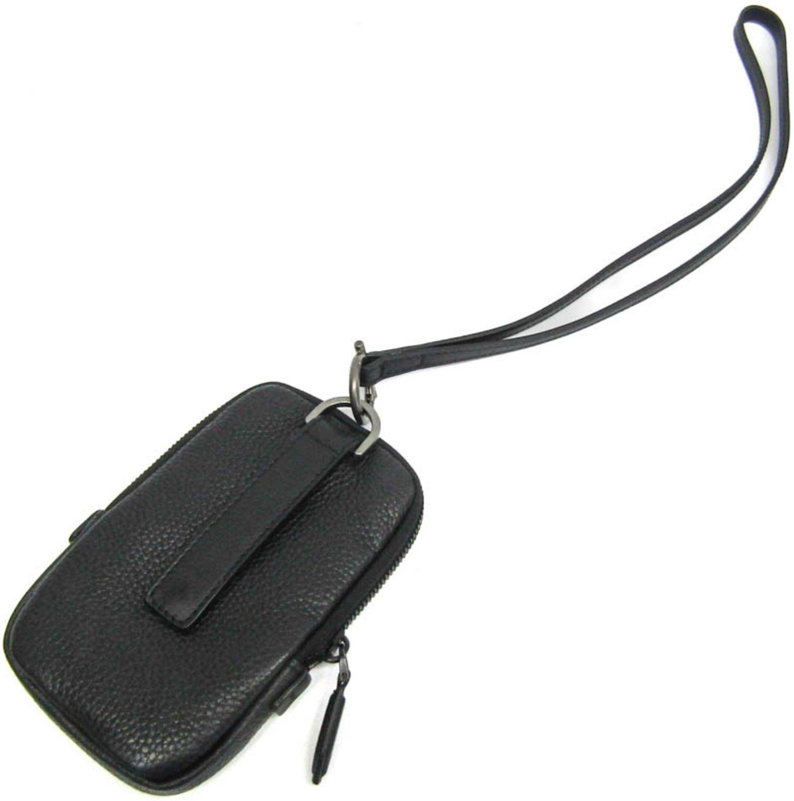 Refurbished Salvatore Ferragamo Leather Pouch - Reebelo Singapore