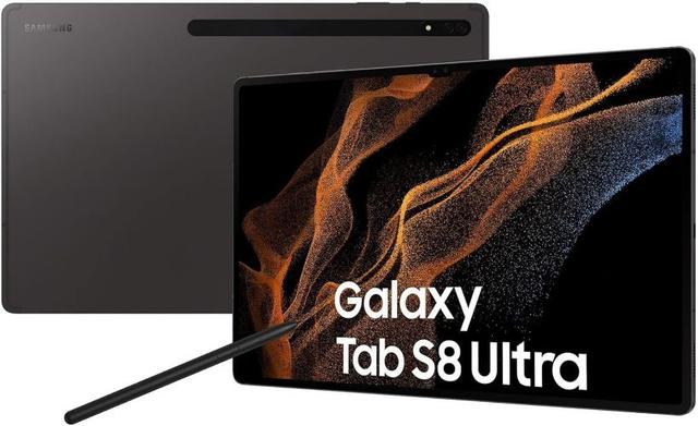 Galaxy Tab S8 Ultra (2022) in Graphite in Pristine condition
