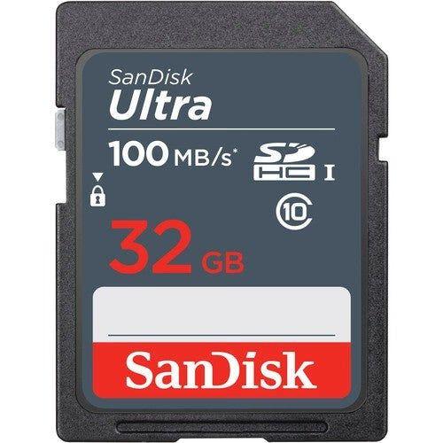 Refurbished SanDisk Ultra 32GB SDHC SDXC SD C10 Memory Card (100MB/s) - Reebelo Singapore