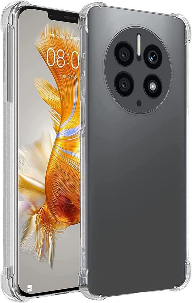 Shockproof Transparent Phone Case for Huawei Mate 50 Pro - Clear - Brand New