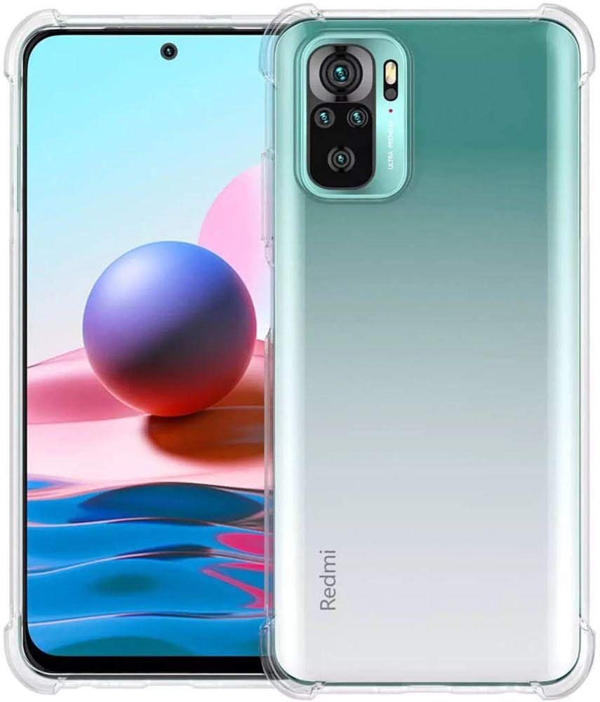 Shockproof Transparent Phone Case for Xiaomi Redmi Note 10 5G - Clear - Brand New